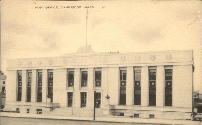 Cambridge Massachusetts Post Office