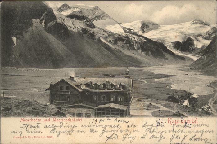Moserboden Moserbodenhotel Kaprunertal