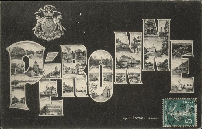 Peronne 80 Somme Wappen