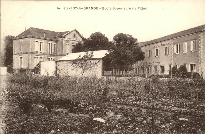 Sainte-Foy-la-Grande Ecole Superieure de Filles