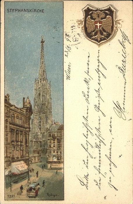 WIEN AT Stephanskirche Wappen
