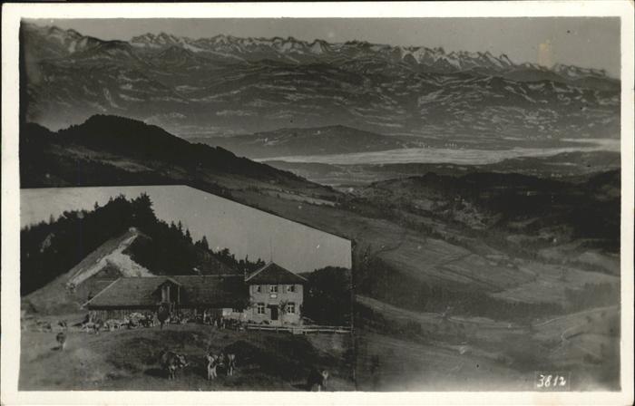 Zuerichsee Wirtschaft z. Kreuzegg Berneralpen