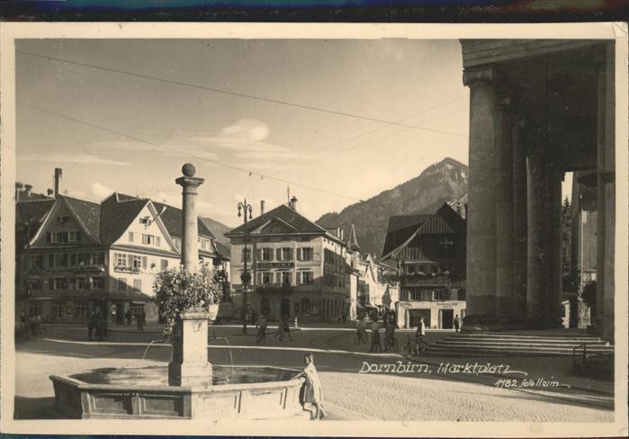 Dornbirn Vorarlberg Marktplatz