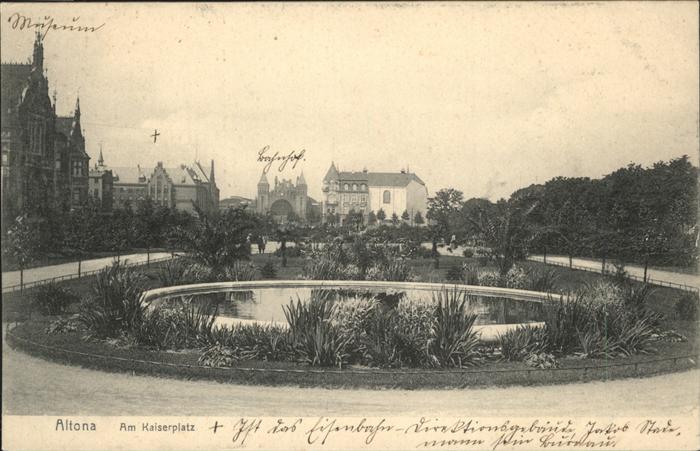 Altona Hamburg Am Kaiserplatz