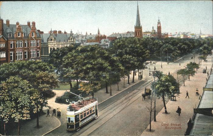 Southport Connecticut Lord Street Strassenbahn