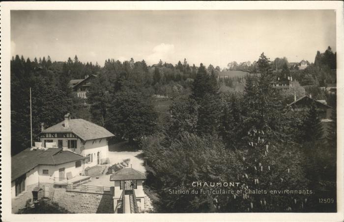 Chaumont NE Station funiculaire Chalets