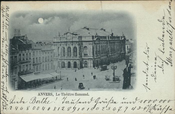Anvers Antwerpen Theatre Flamand