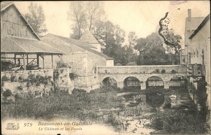 Beaumont-du-Gatinais Chateau et les Fosses