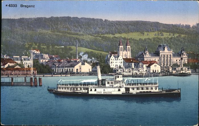 Bregenz Vorarlberg Schiff