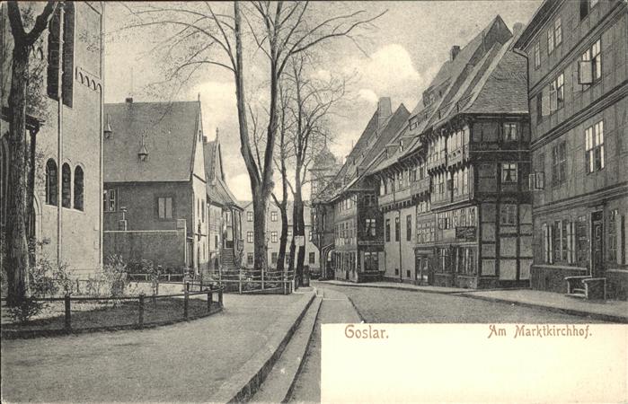 GOSLAR Harz Niedersachsen Marktkirchhof