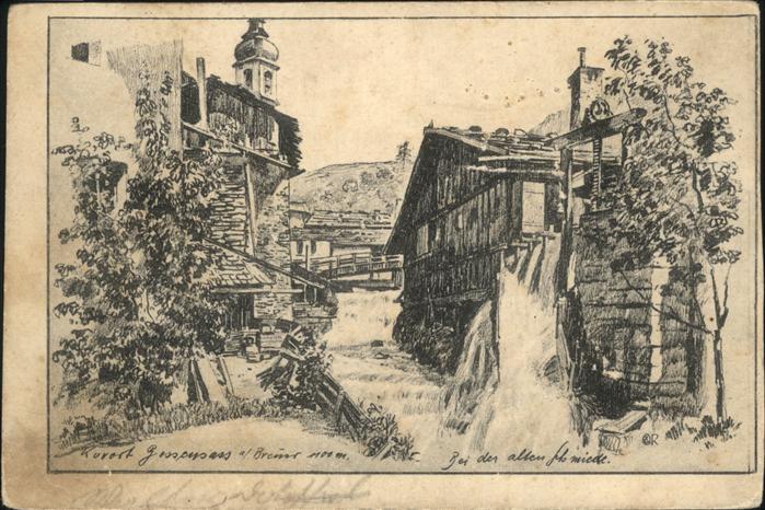 Gossensass Suedtirol Alte Schmiede