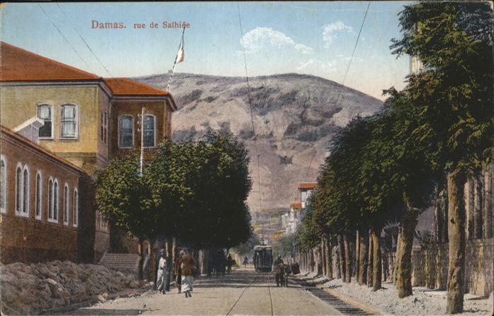 Damas Damaskus Syria Strassenbahn