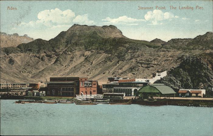 Aden Steamer Point Landing Pier Schiff