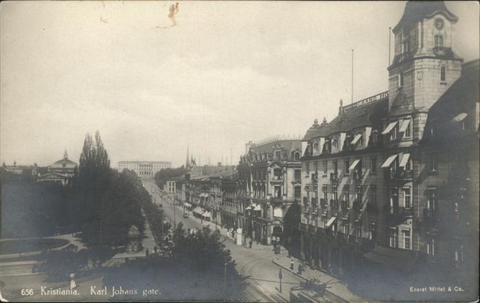 Oslo Norway Karl Johans gate