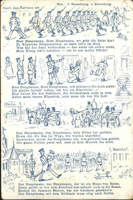 Koepenick Hauptmann von