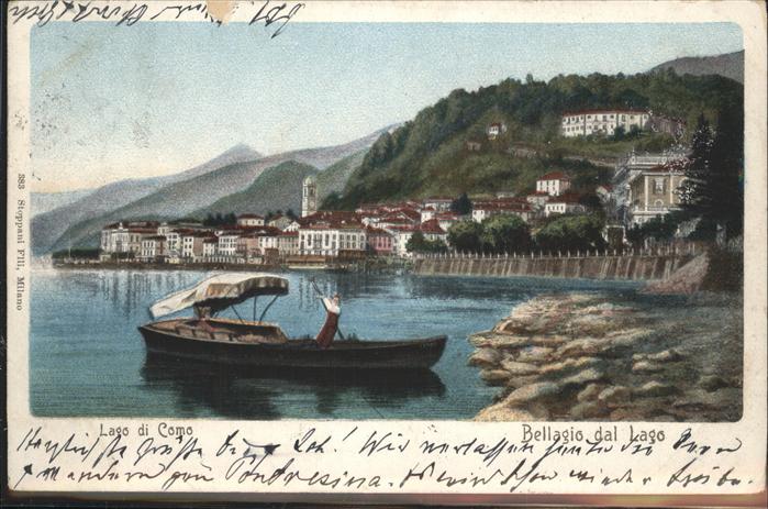 Bellagio Lago di Como Boot