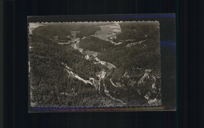 Tiefenstein Albtal Fliegeraufnahme