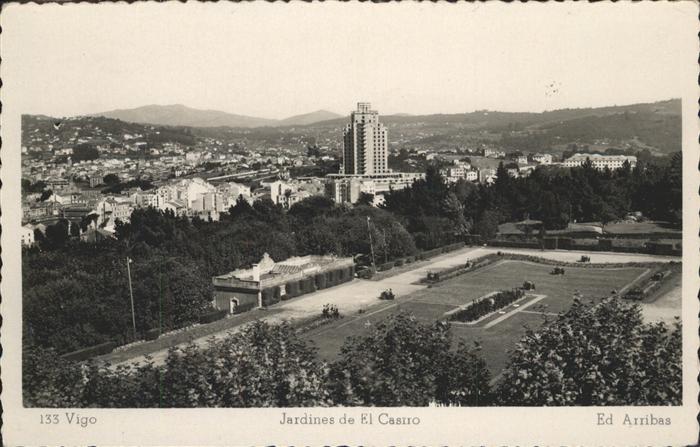 Vigo Galicia Espana Jardines El Casrro