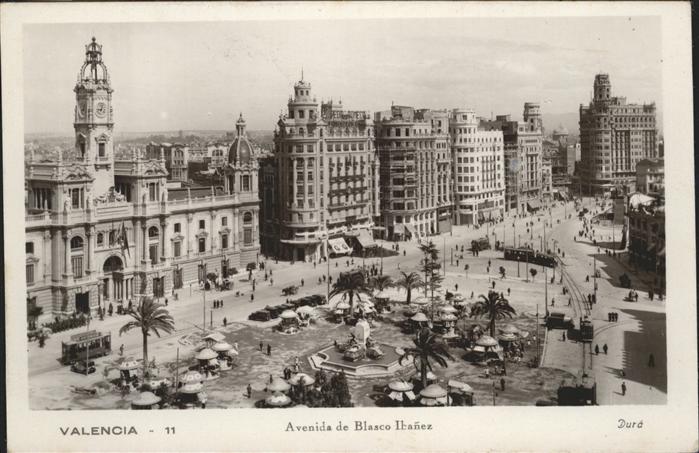 Valencia Valenciana Avenida Blasco Ibanez