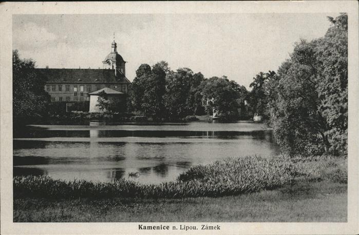 Kamenice nad Lipou Schloss