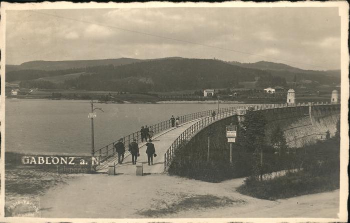 Gablonz Neisse Tschechien Brücke
