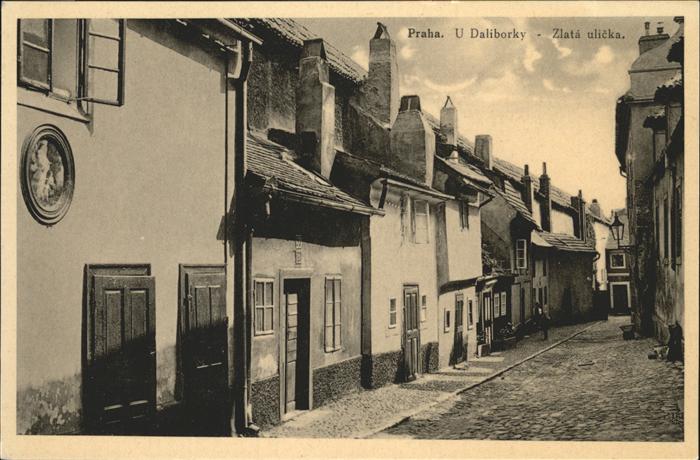Prag Prahy Prague goldene Gasse