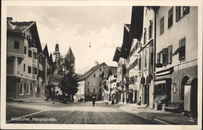 Kitzbuehel Tirol Hauptstraße