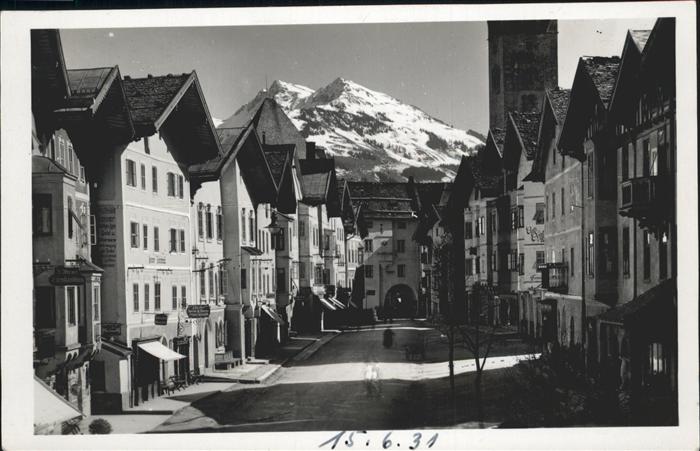 Kitzbuehel Tirol Hauptstraße