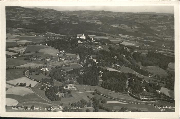 Linz Donau Pöstlingberg Luftbild