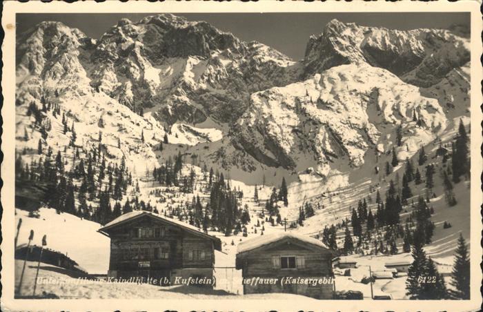 Kaindlhuette Kaisergebirge