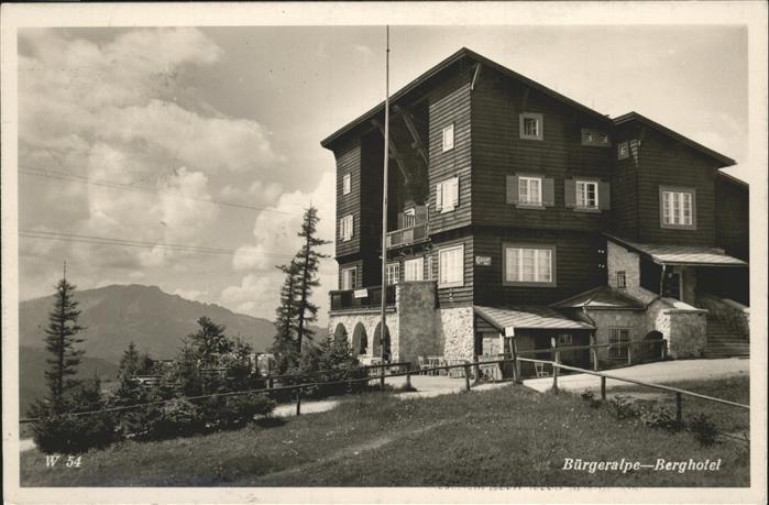 Mariazell Steiermark Bürgeralpe Berghotel