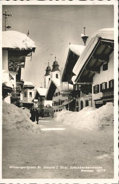 St Johann Tirol Speckbacherstrasse