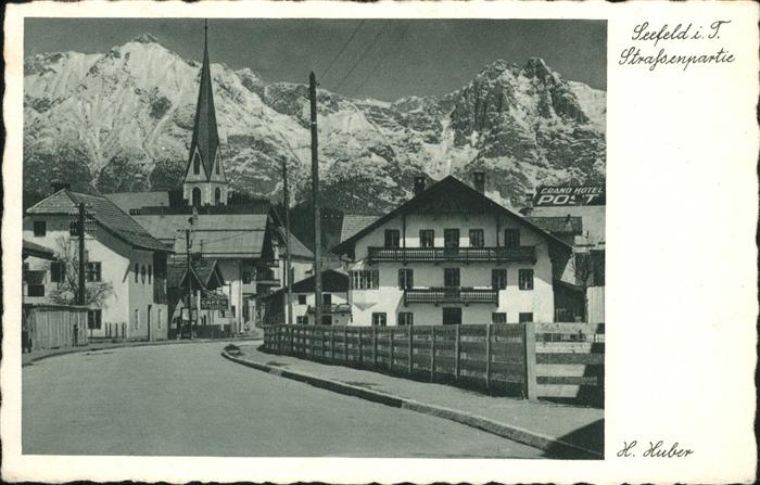 Seefeld Tirol Straßenpartie