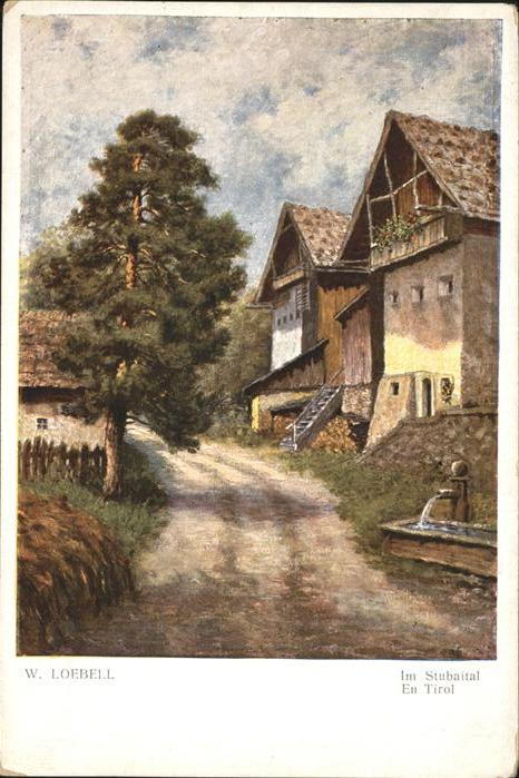 Stubaital Künstlerkarte