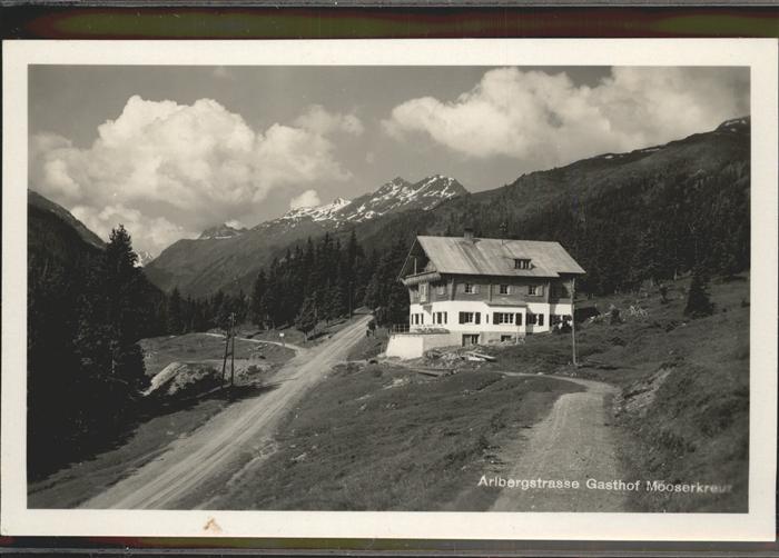 St Anton Arlberg Arbergstrasse Mooserkreuz