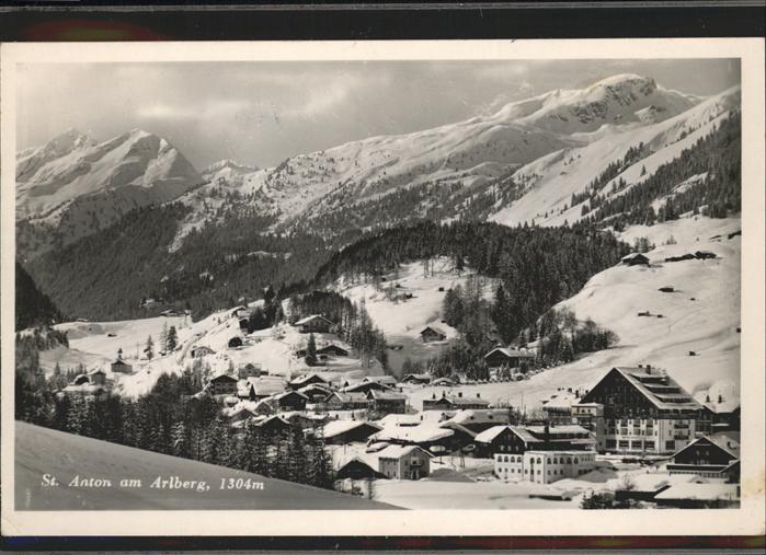St Anton Arlberg Gesamtansicht
