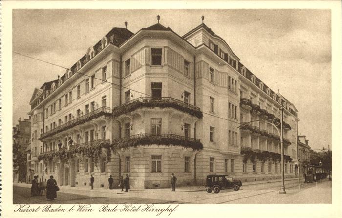 Baden Wien Hotel Herzoghof