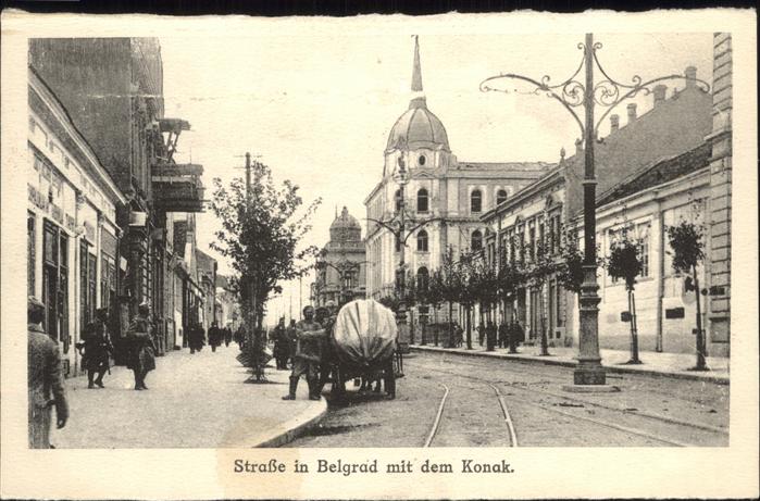 Belgrad Serbien Konak