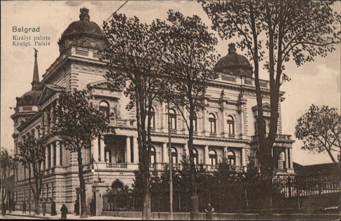 Belgrad Serbien Königlicher Palast