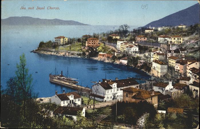 Ika Croatia Insel Cherso Schiff