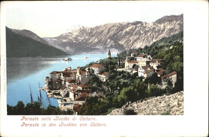 Perasto Kotor Buchten von Callaro