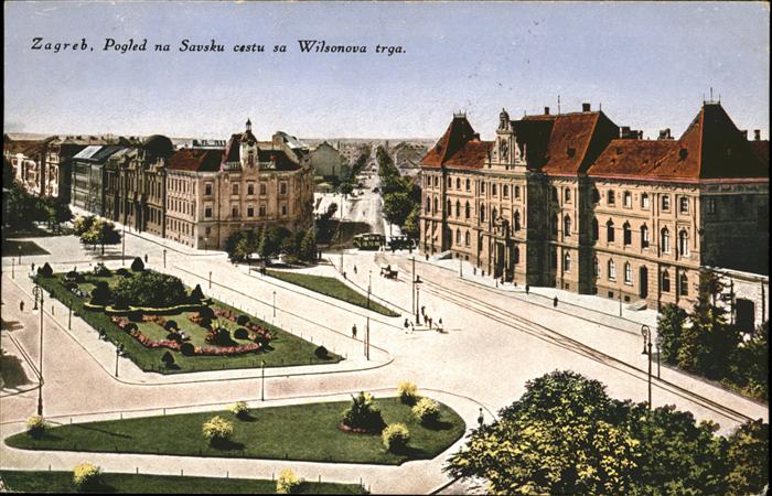 Zagreb Pogled Savsku Wilsonova