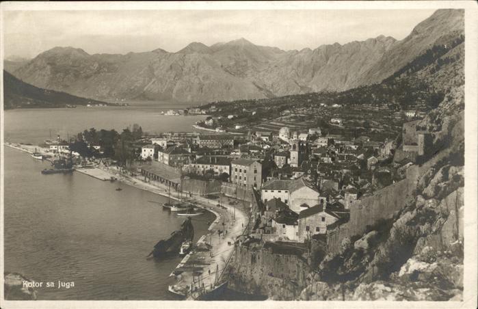 Kotor Montenegro Schiff