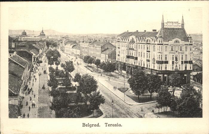 Belgrad Serbien Terasia