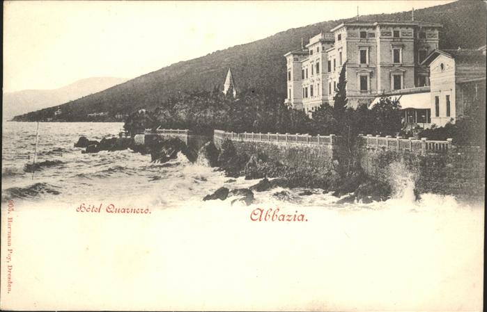 Opatija Abbazia Hotel Quarnero