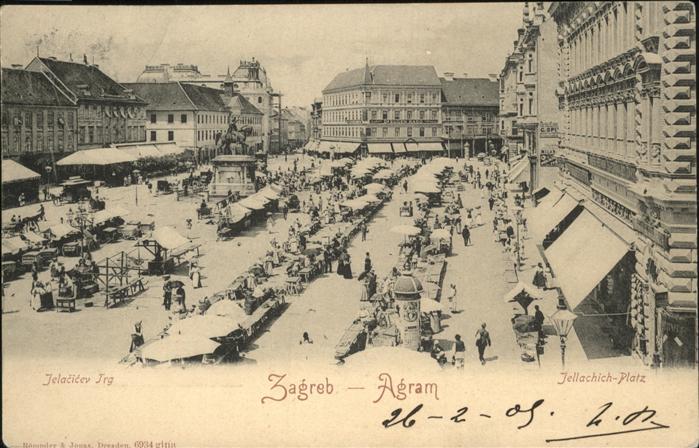 Zagreb Jellachich Platz