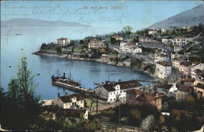 Ika Croatia Insel Cherso Schiff
