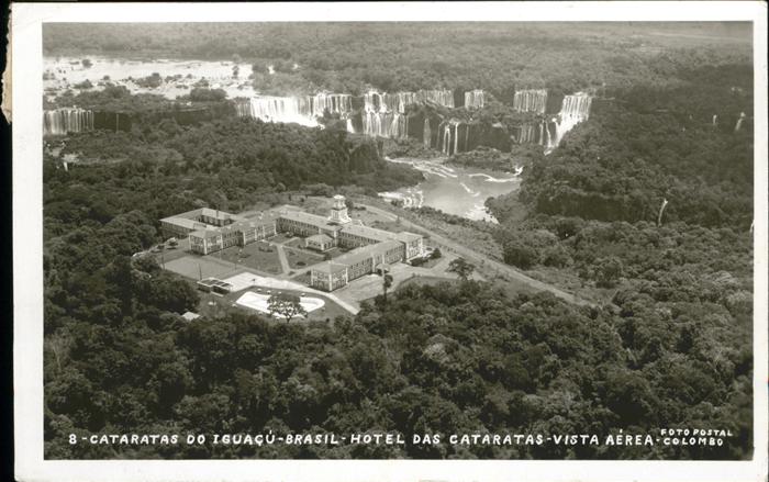 Cataratas Iguagu Brasil Hotel Fliegeraufnahme