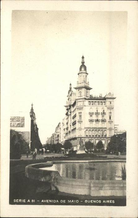 Buenos Aires Avenida de Mayo