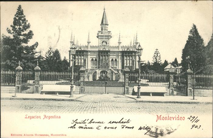 Montevideo Uruguay Legacion Argentina